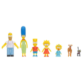The Simpsons pakket met 7 figuurtjes 6cm nieuw