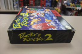 SNES Pocky & Rocky 2 (cib) usa