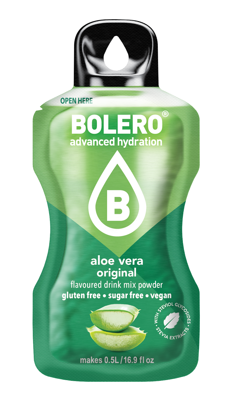 Bolero Drink Aloe Vera Original 12 x 3 gr voor/pour 12 lt