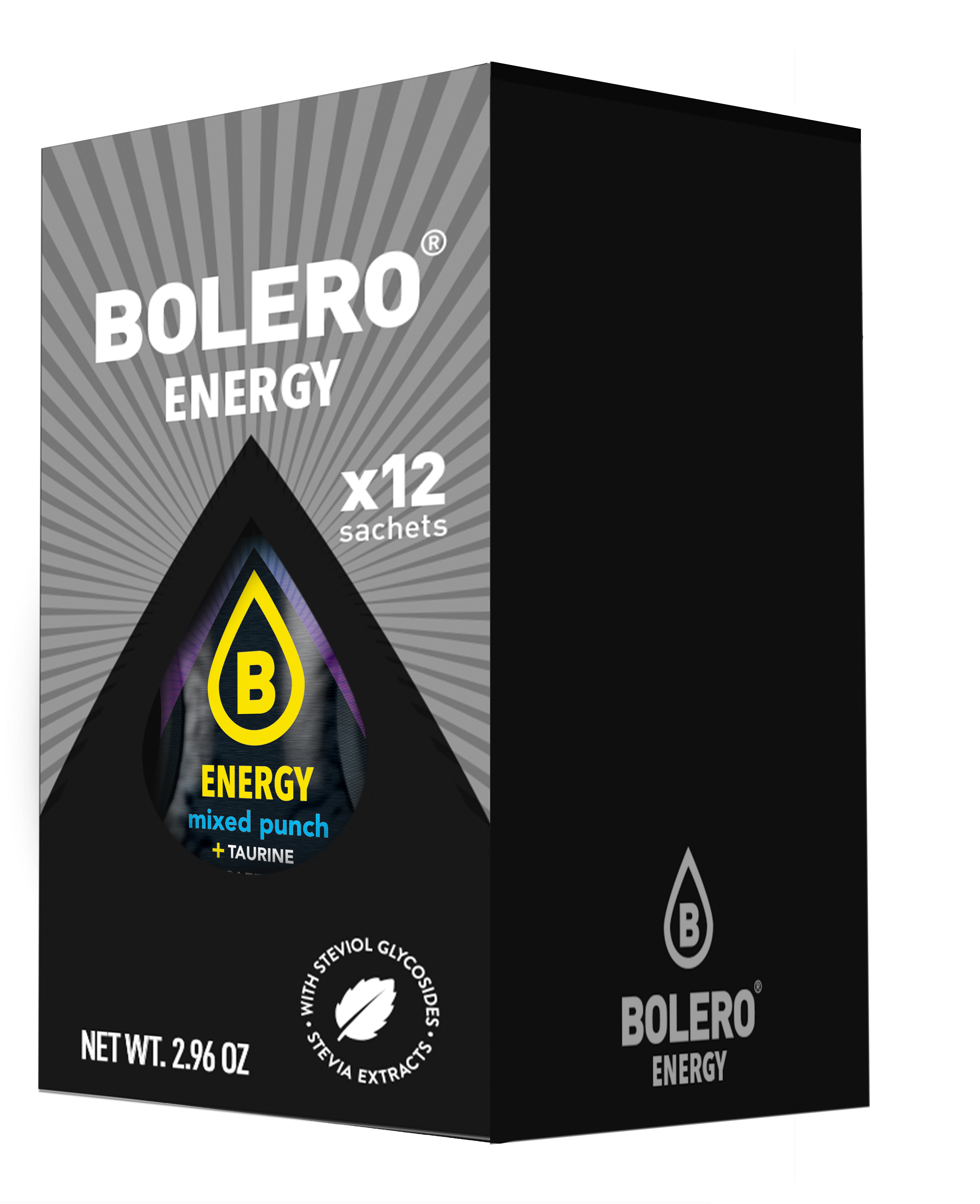 Bolero Energy drink Mixed punch 6 x 14 g voor /pour 9 lt
