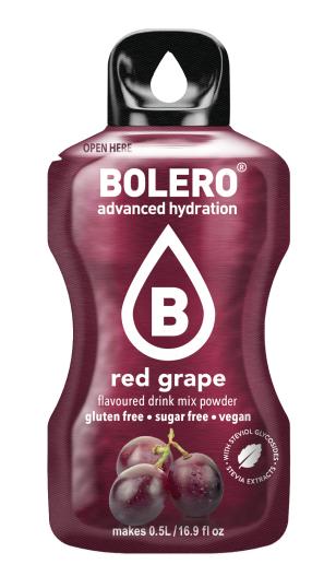 Bolero red grape  (  druif-raisin ) 12 x 3 g voor/pour 12 lt