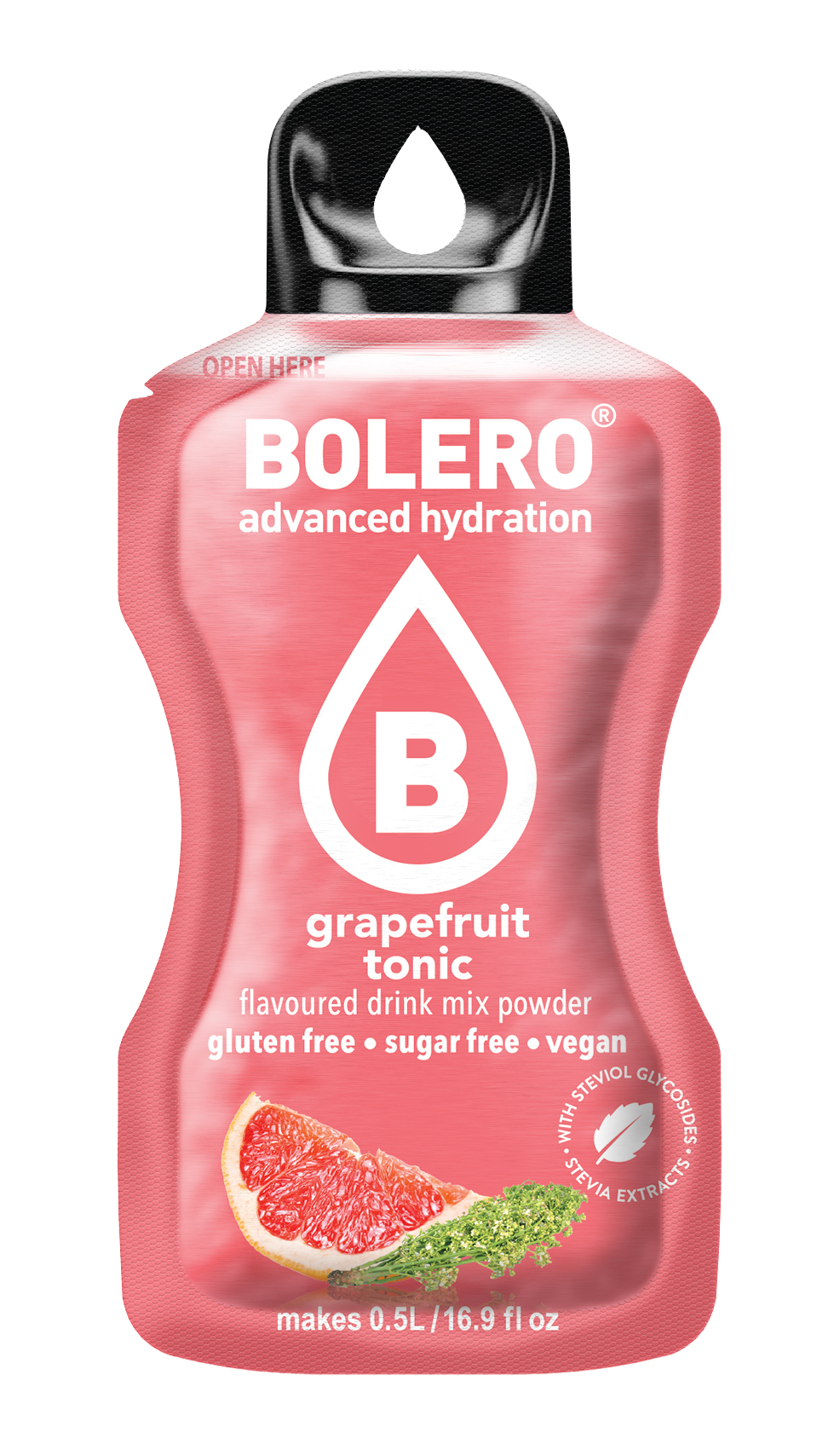 Bolero Drink Grapefruit Tonic 12 x 3 gr voor/pour 12 lt
