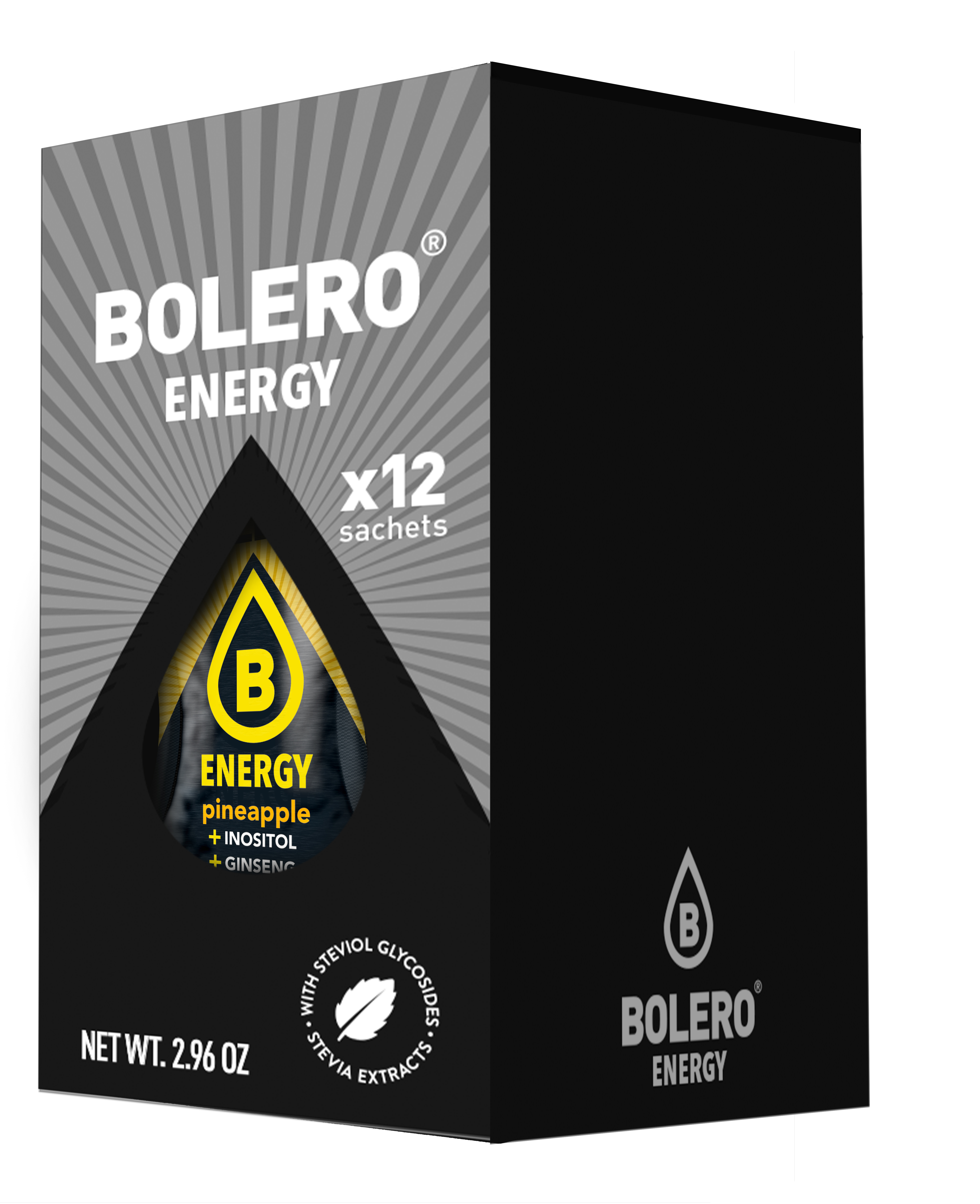 Bolero Energy drink Pinapple ( ananas ) 6 x 14 g voor/pour 9 lt