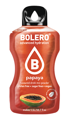 Bolero Drink Papaya 12 x 3 gr voor/pour 12 lt