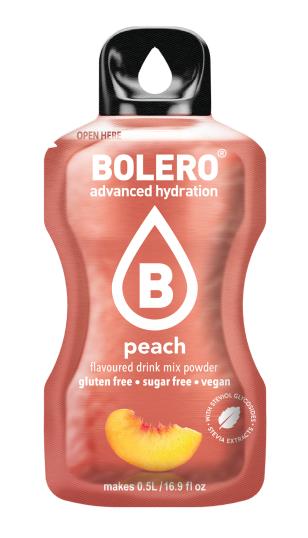Bolero drink Peach 12 x 3 gr voor/pour 12 lt