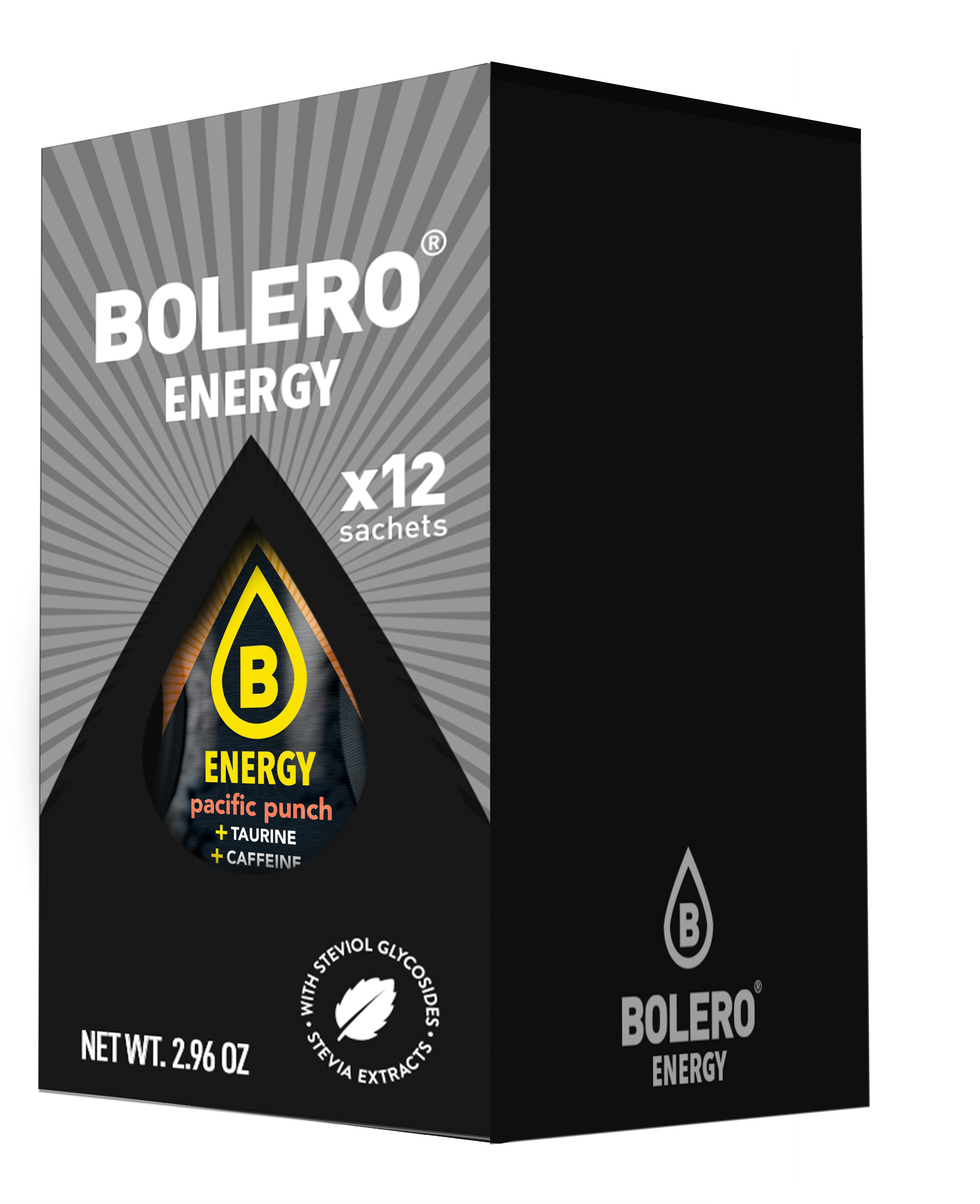 Bolero Energy drink Pacific punch 6 x 14 g voor/pour 9 lt