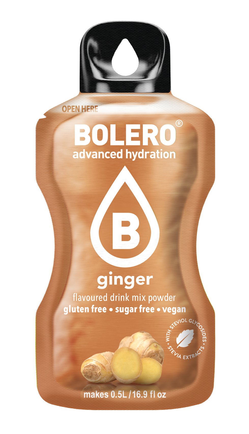 Bolero Drink Ginger 12 x 3 gr voor/pour 12 lt