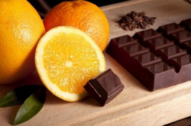 Orange in Chocolate
