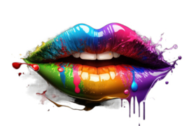 Amazing Rainbow Kisses