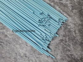 Reed-Ratan Fiber Stokjes Licht Blauw 22 cm