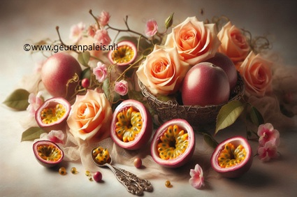 Brams Passievrucht met Rozen