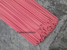 Reed-Ratan Fiber Stokjes Roze 22 cm