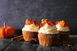 Sugared Pumpkin Doughnut