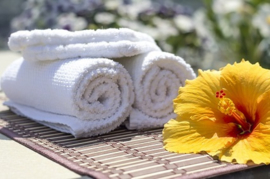 Flowery Musk Towels