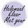 Helemaal klaar Met geur