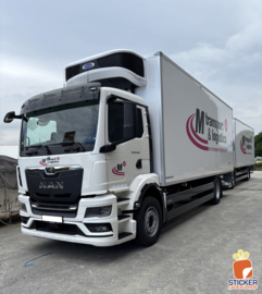 🔥🔥🔥3 Splinternieuwe MAN Vrachtwagen mogen Beletteren voor MC Transport And Logistics te Stad Dendermonde🔥🔥🔥