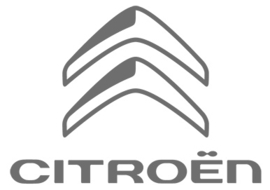 Citroën Logo & Tekst eronder