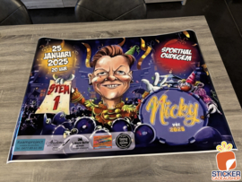 😀😀Vinyl Stickers geprint met Laminaat voor langere levensduur voor onze klant, inclusief de montage ervan😀😀
