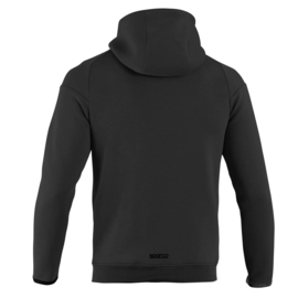 Hooded sweater +rits Hoody