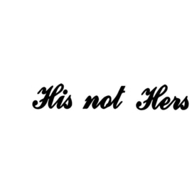 His Not Hers