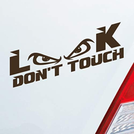 Look don't touch