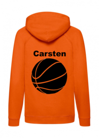 Naam + Basketball Kids Hoodie