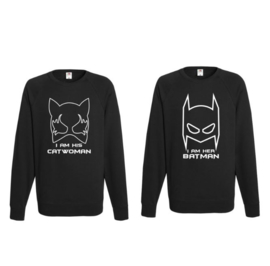 Sweater Batman & Catwoman