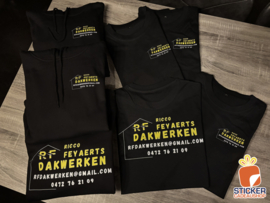 😀😀Kledij Geleverd & Bedrukt voor onze Klanten😀😀