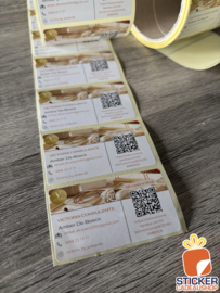 😍Stickers op Rol geleverd voor de Klant😍