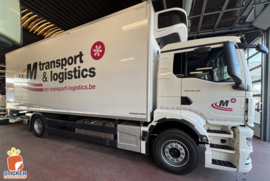 🔥🔥🔥3 Splinternieuwe MAN Vrachtwagen mogen Beletteren voor MC Transport And Logistics te Stad Dendermonde🔥🔥🔥