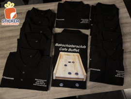 😍😍Textiel Geleverd & Bedrukt voor de Bakschietersclub😍😍