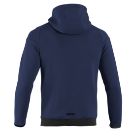 Hooded sweater +rits Hoody