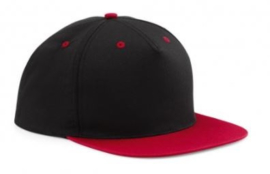 5 Panel Contrast Snapback (Diverse Kleuren) met bedrukking