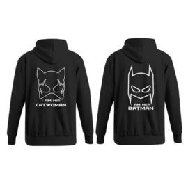 Hoodie Batman & Catwoman