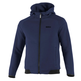 Hooded sweater +rits Hoody