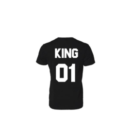 T-shirt King + Rugnummer