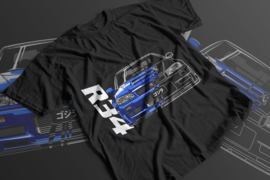 T-Shirt: GT-R R34