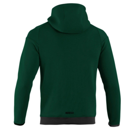 Hooded sweater +rits Hoody