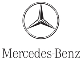 Mercedes Logo met Tekst