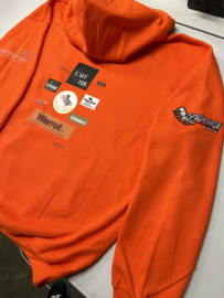 🃏🃏KV Grat Canard hun Hoodie's voorzien van Bedrukking met al hun Sponsers & Namen voor Dendermonde Carnaval🃏🃏