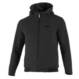 Hooded sweater +rits Hoody