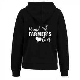 Hoodie Proud Farmer's Girl