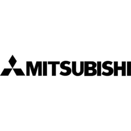 Mitsubishi Logo + Tekst