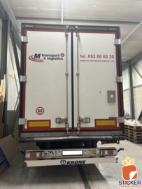 🚛✨ Een project om trots op te zijn!✨🚛  👉Voor MC Transport uit Dendermonde verzorgden wij van www.sticker-cadeaushop.be de volledige aanpak van 8 trailers