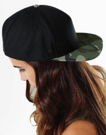 Camo Snapback (3diverse soorten) Met bedrukking