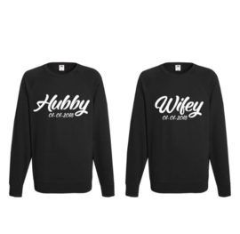 Sweater Hubby & Wifey + Datum