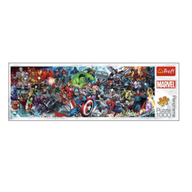 Panoramische Patroonpuzzel Avengers 1000stuks
