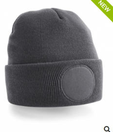 Circular Patch Beanie (zonder druk)