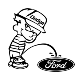 Dodge Pissing Ford