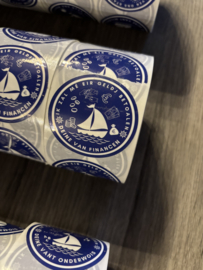⚓️⚓️Stickers op ROL gemaakt voor onze klant⚓️⚓️